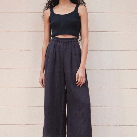 First Rite Everyday Linen Trouser - Picture 4 of 4